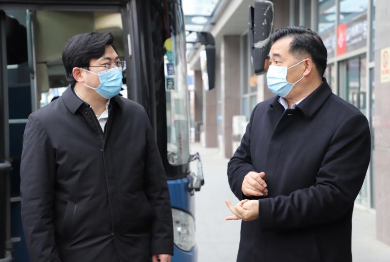市委常委、武進(jìn)區(qū)委書記喬俊杰督查武進(jìn)汽車站春運(yùn)及疫情防控工作